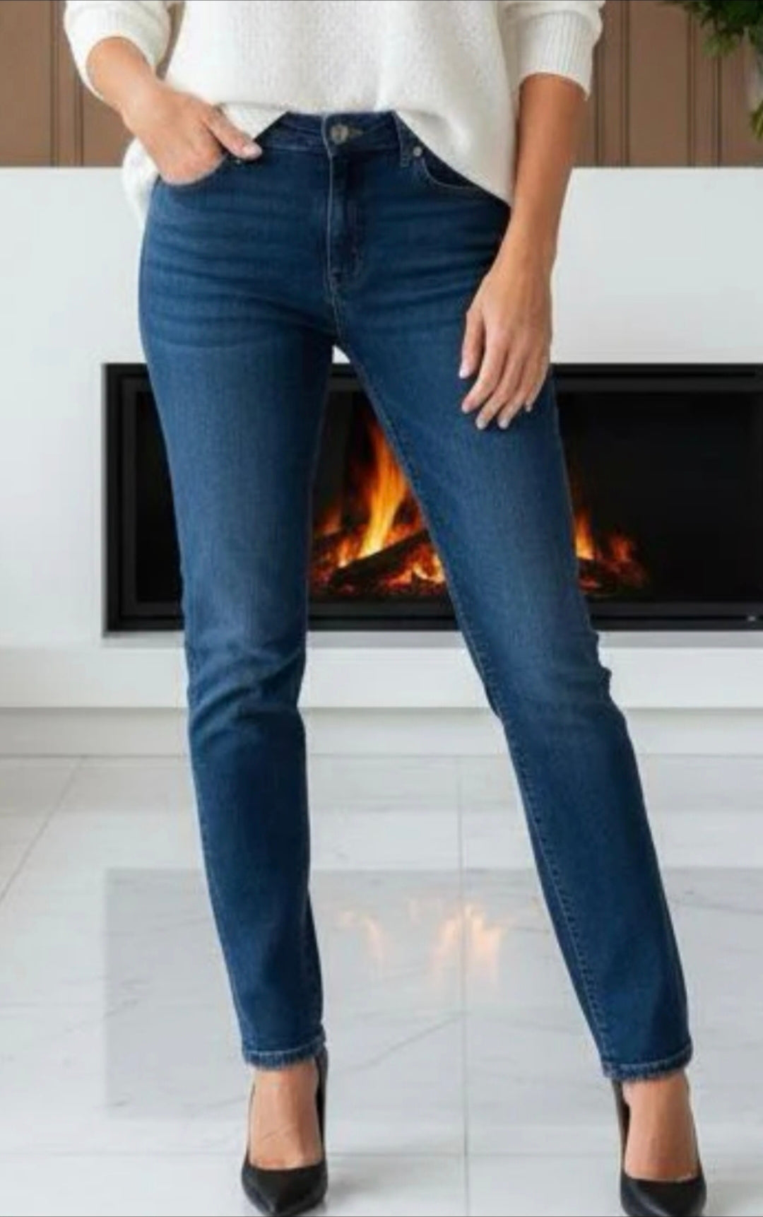 Straight Leg Jeans