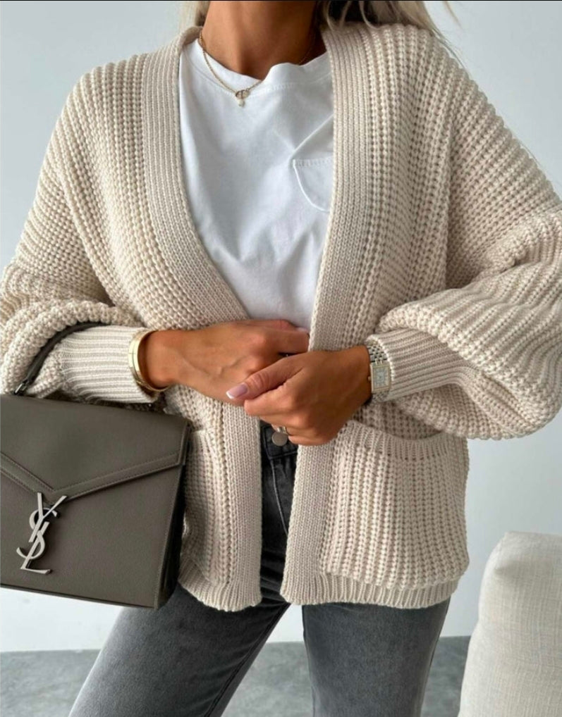 Chunky Knitted Cardigan