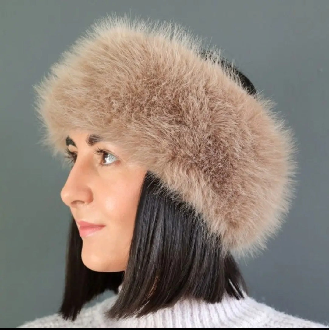 Cosy Fluffy Faux Fur Ear Warmers