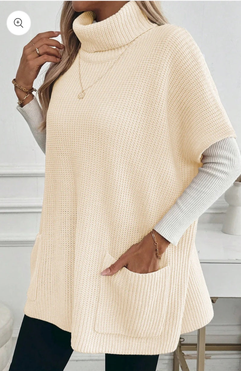 Cozy Oversized Pocket Knit