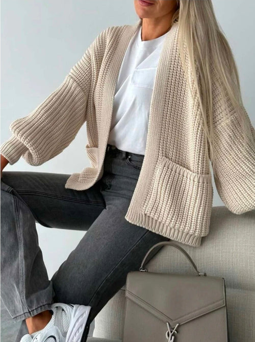 Chunky Knitted Cardigan
