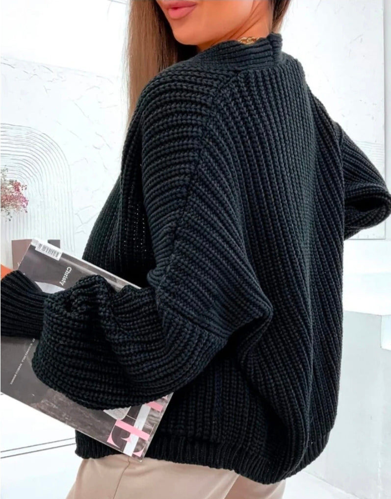 Chunky Knitted Cardigan